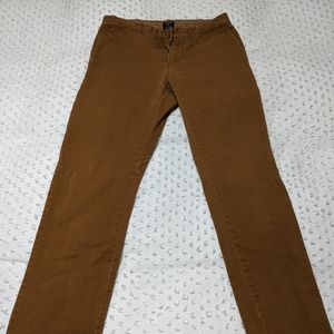 J. Crew The Driggs Dark Khaki Pants
